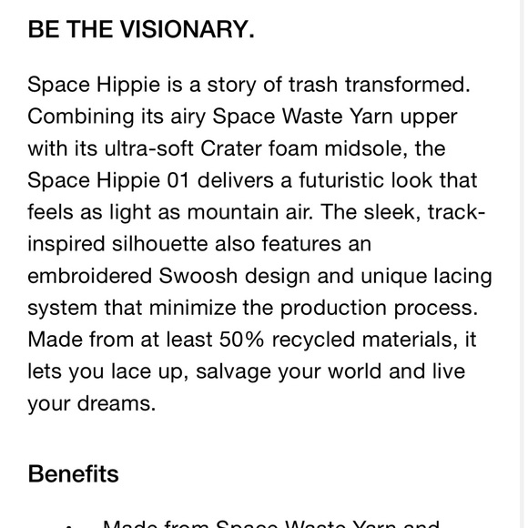 Nike: Space Hippie 01 - Picture 9 of 10